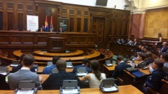 3. oktobar 2014. Susret potpredsednika Narodne skupštine mr Igora Bečića i predstavnika omladine Evropske narodne partije